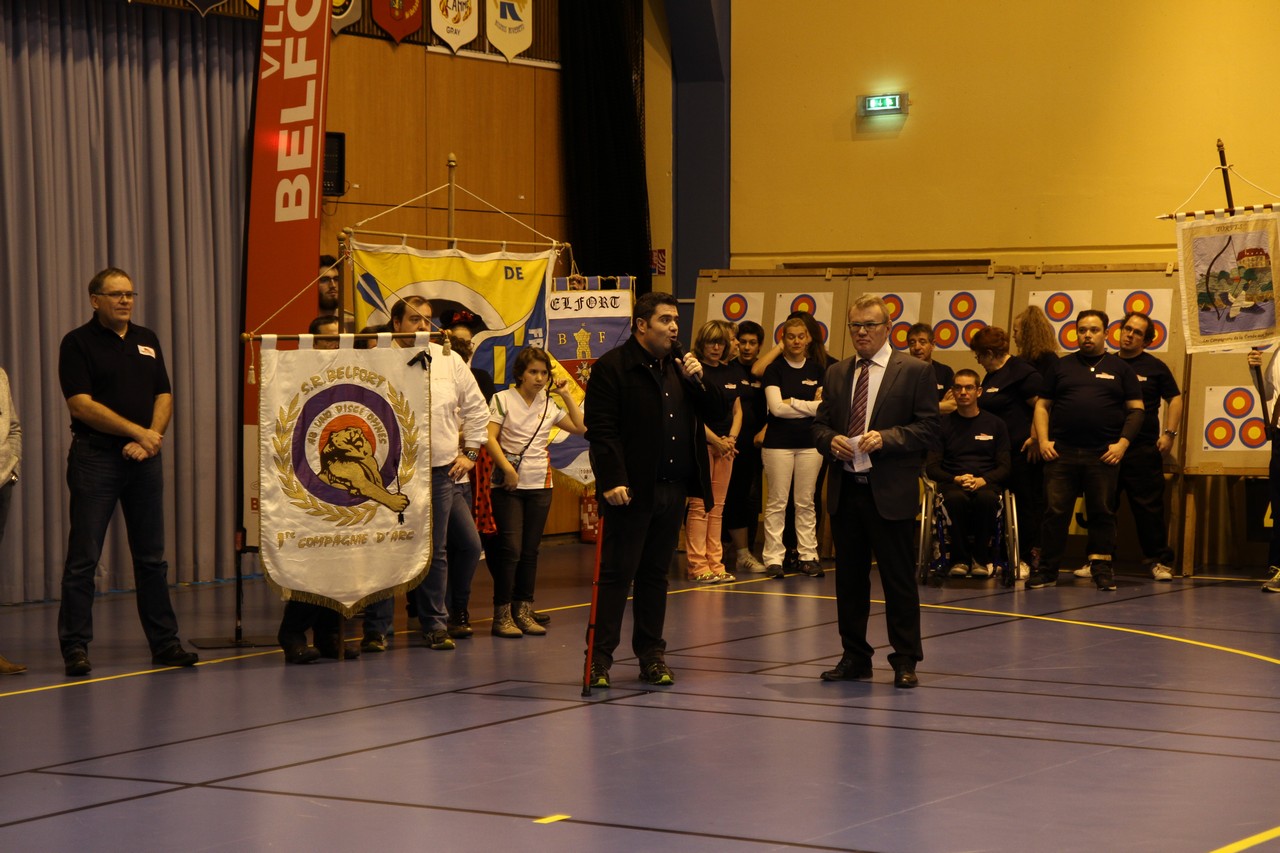 Les archers de la savoureuse au 24H internationales de Belfort 2016.